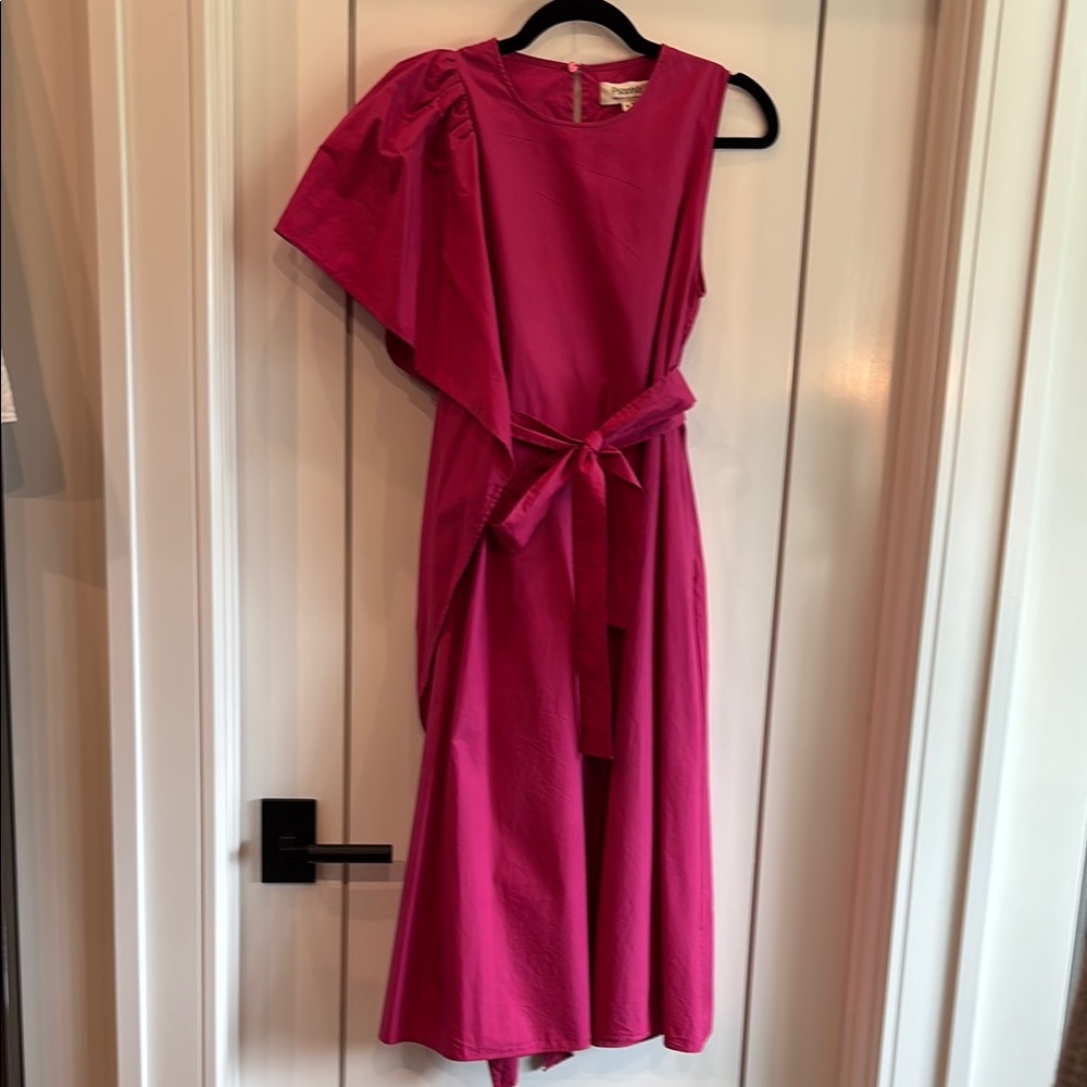 Ruffle Pink Dress